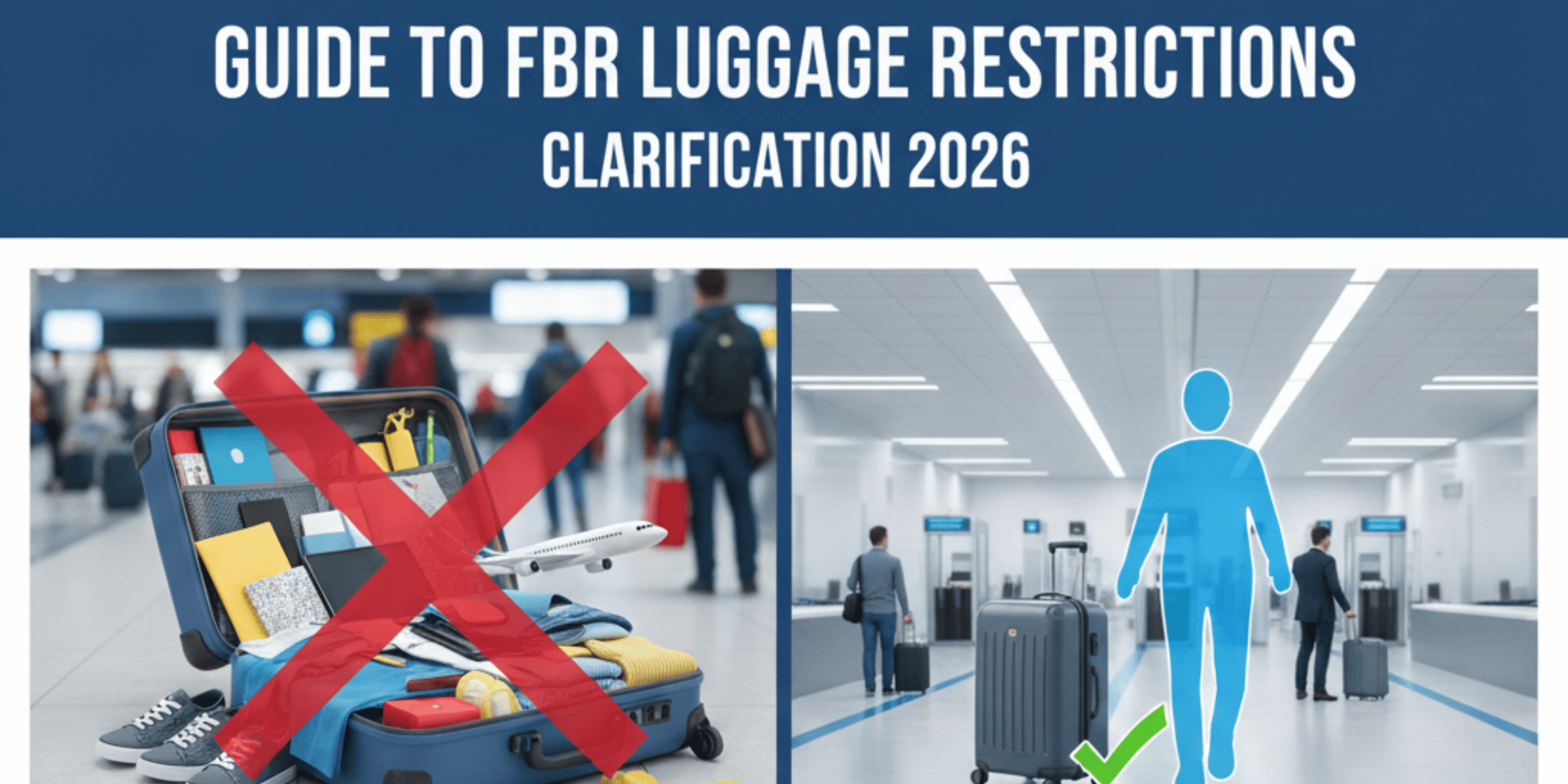 Guide To FBR Luggage Restrictions Clarification 2026
