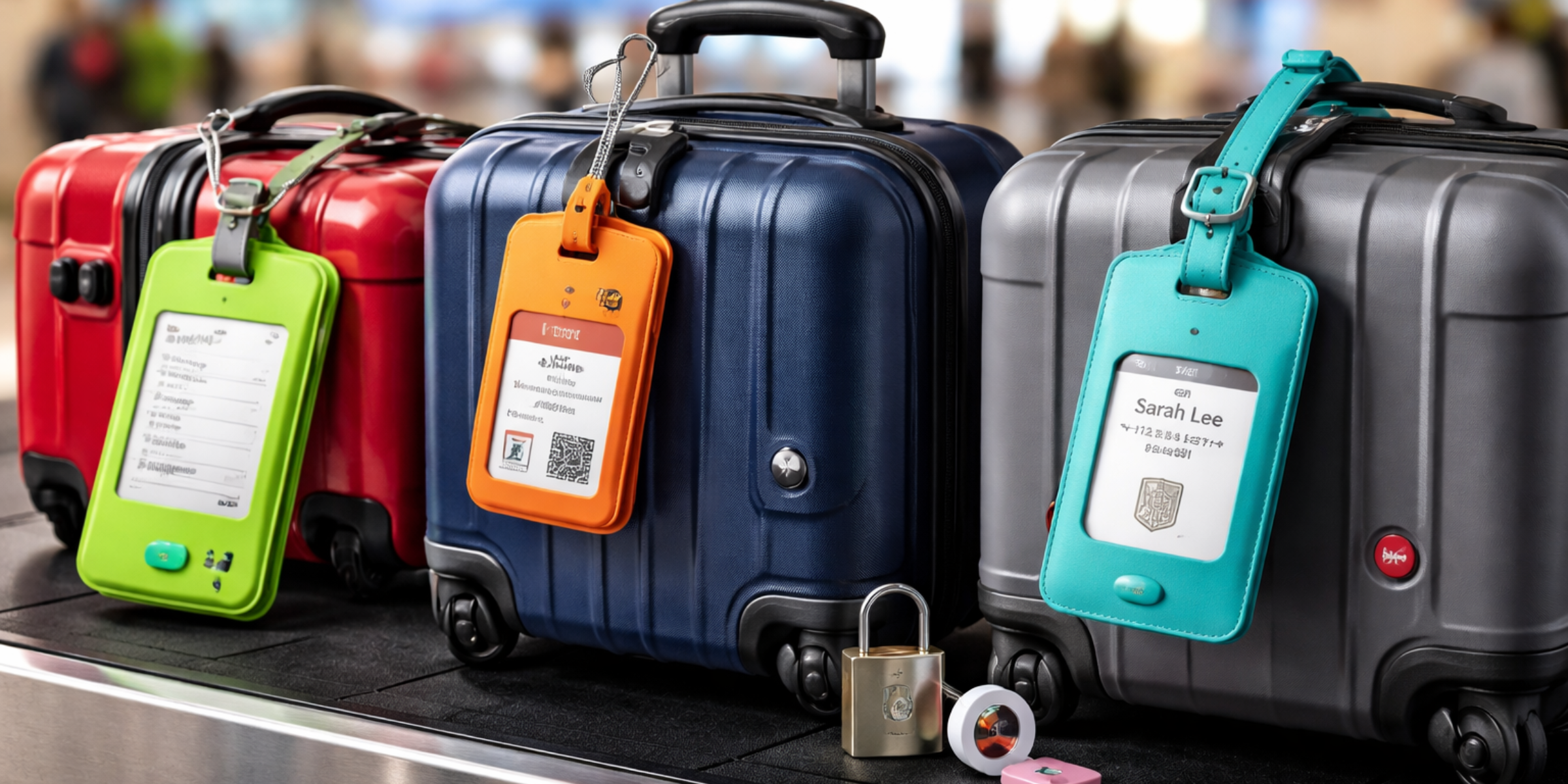 Best Luggage Tags to Prevent Theft & Mix-Ups at Airports
