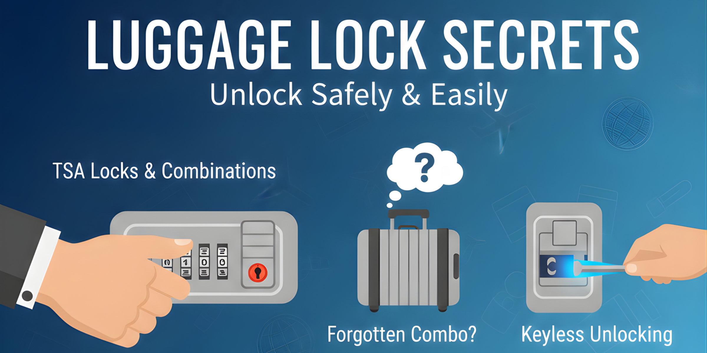 How to Unlock a Luggage Lock: Step-by-Step Guide