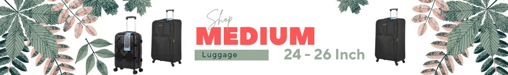 Buy Medium Size (24-26 Inch) Luggage in Pakistan - Ideal Travel Bags