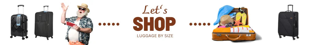 Shop Luggage by Size in Pakistan - Cabin, Medium & Large Suitcases