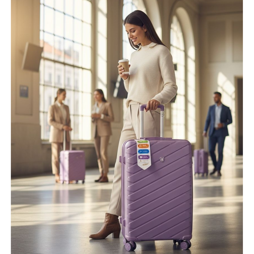 IT Luggage PP body 100% Unbreakable