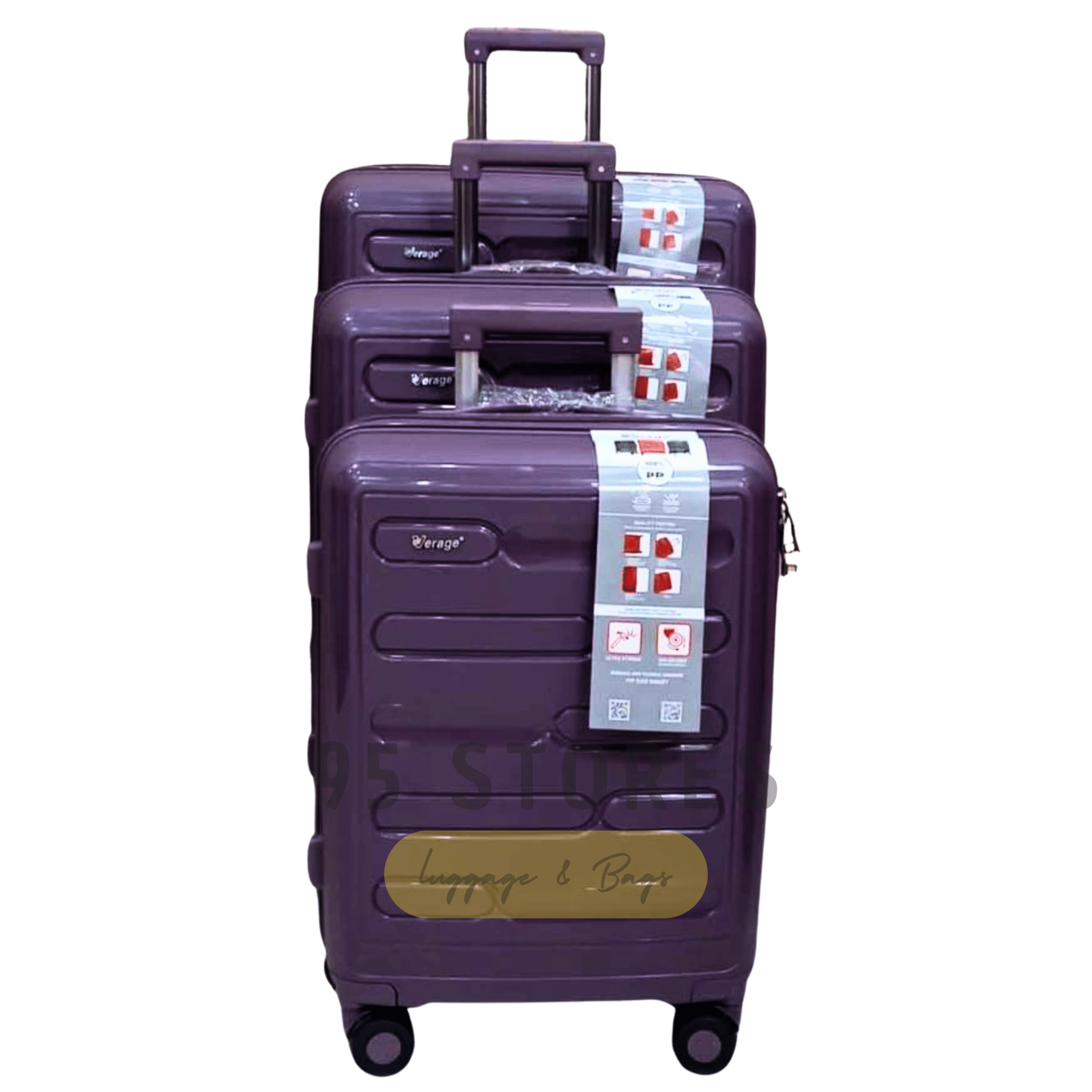 Verage PP Body 4W Trolley Luggage in Pakistan – 95 Stores