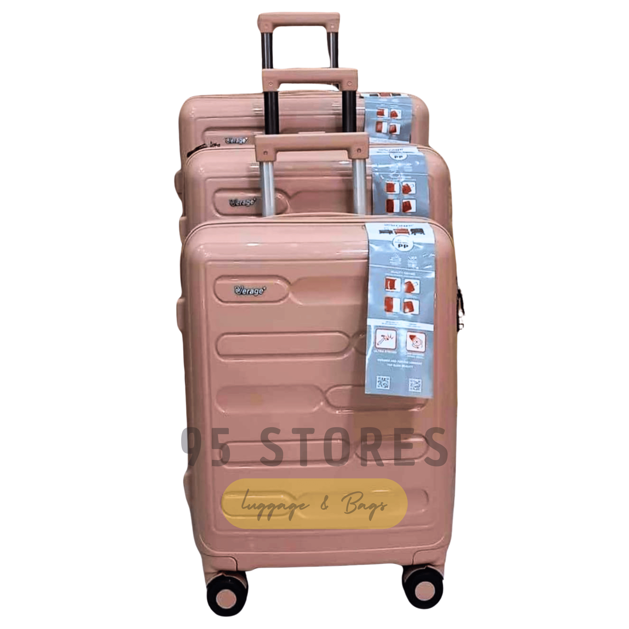 Verage PP Body 4W Trolley Luggage in Pakistan – 95 Stores