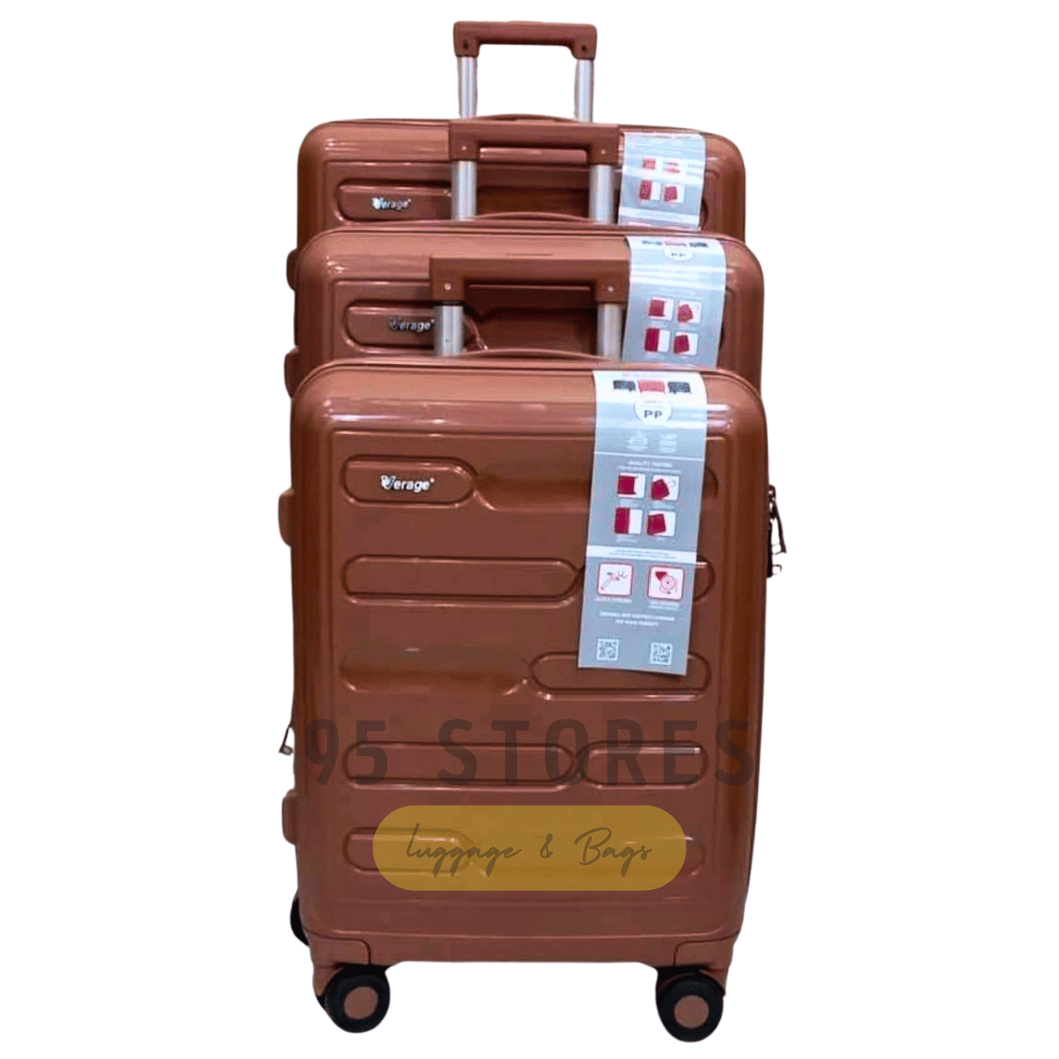 Verage PP Body 4W Trolley Luggage in Pakistan – 95 Stores