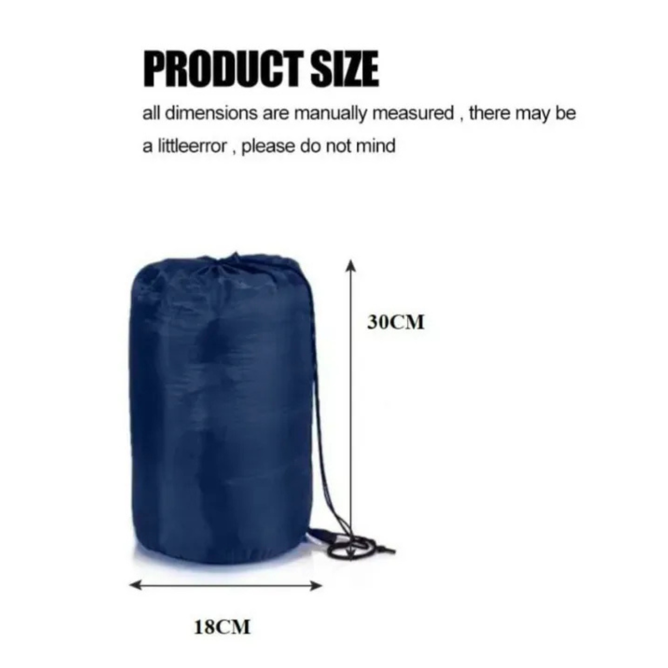 Double Padding Sleeping Bag - Warm & Waterproof - 95 Stores