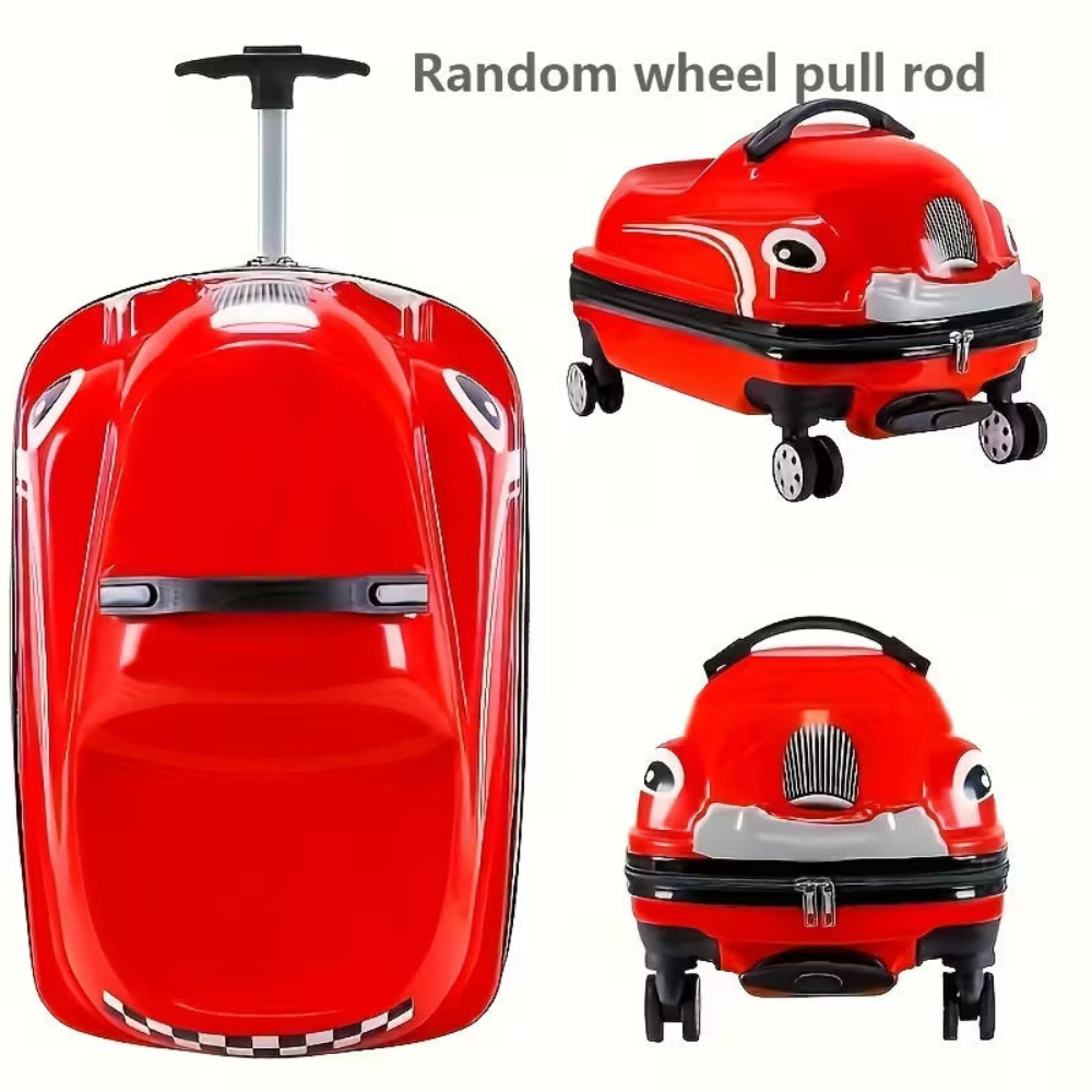 Premium Cartoon Car Spinner Suitcase