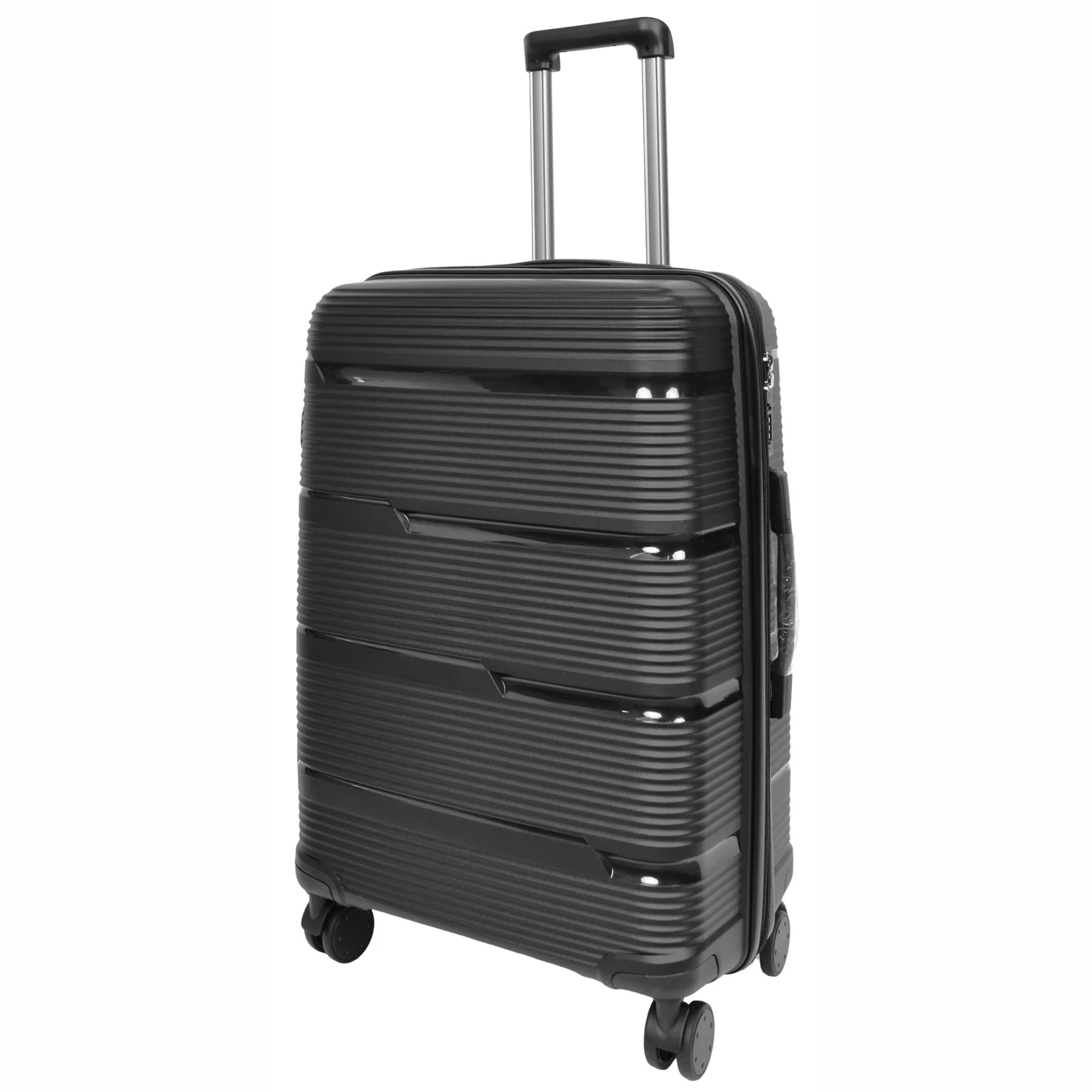 PP Body Luggage – 100% Unbreakable Suitcase in Black