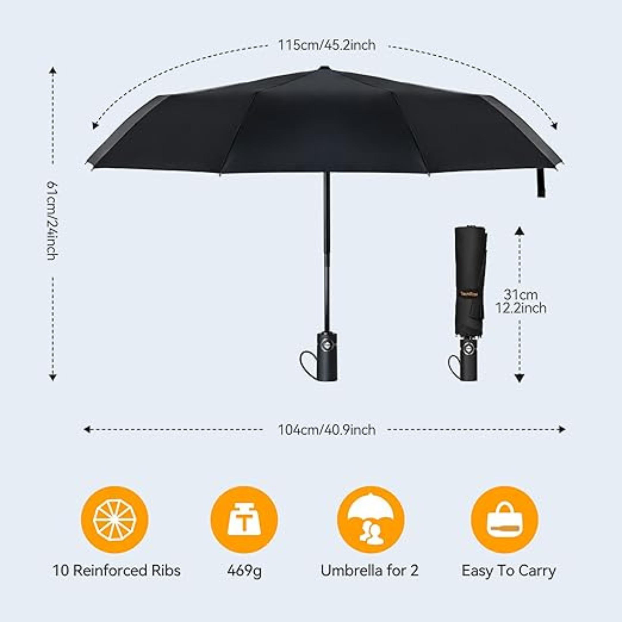 Automatic Foldable Travel Umbrella in Pakistan - 95 Stores