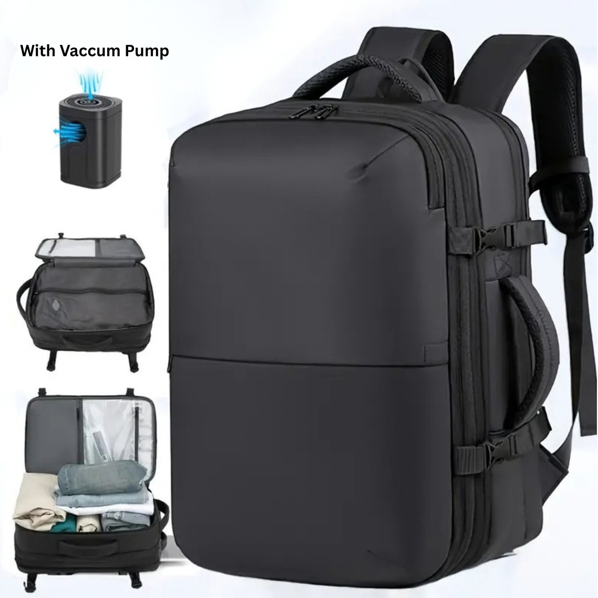 Airpack Vacuum Compression Travel Backpack