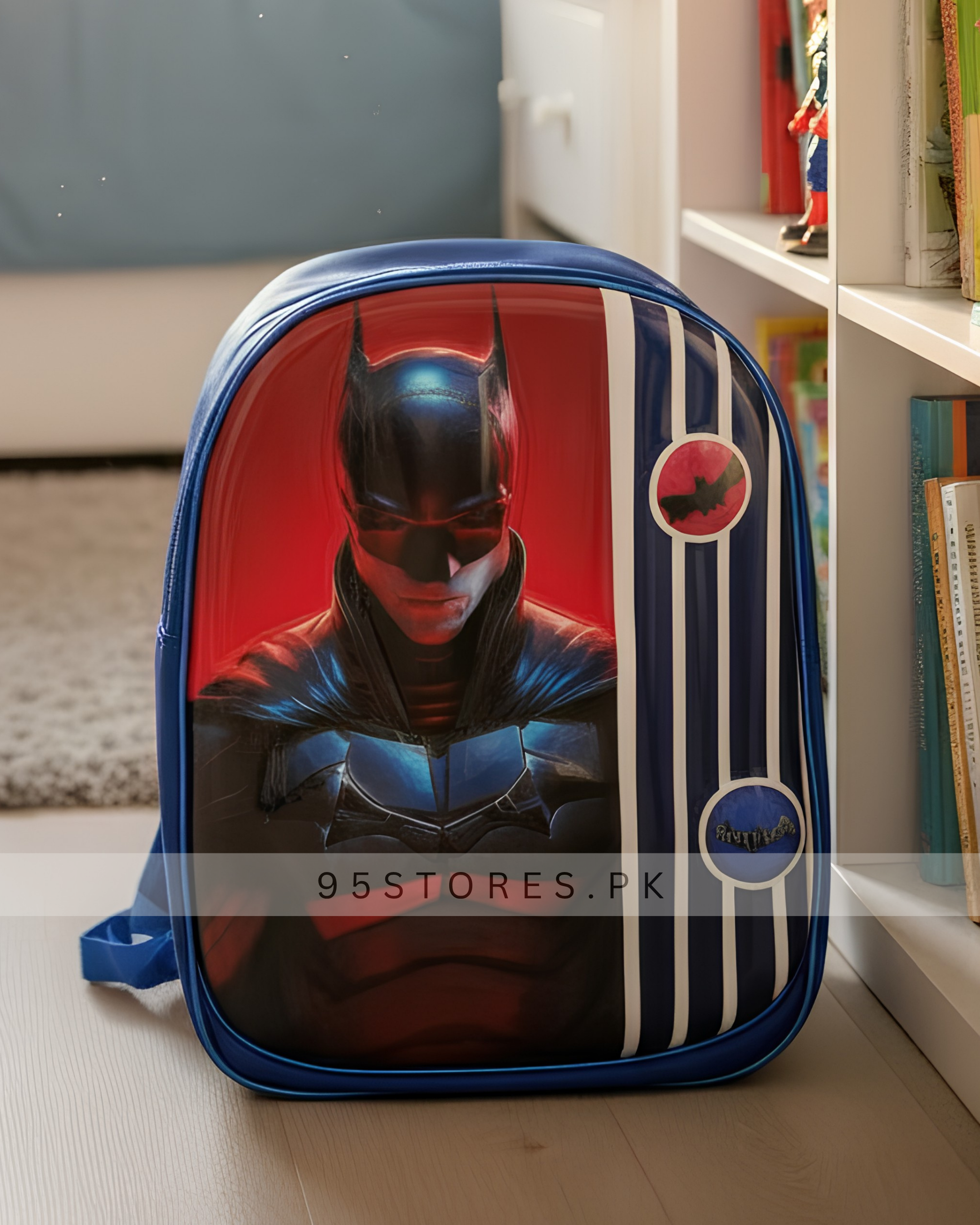 Superhero Bat School Backpack