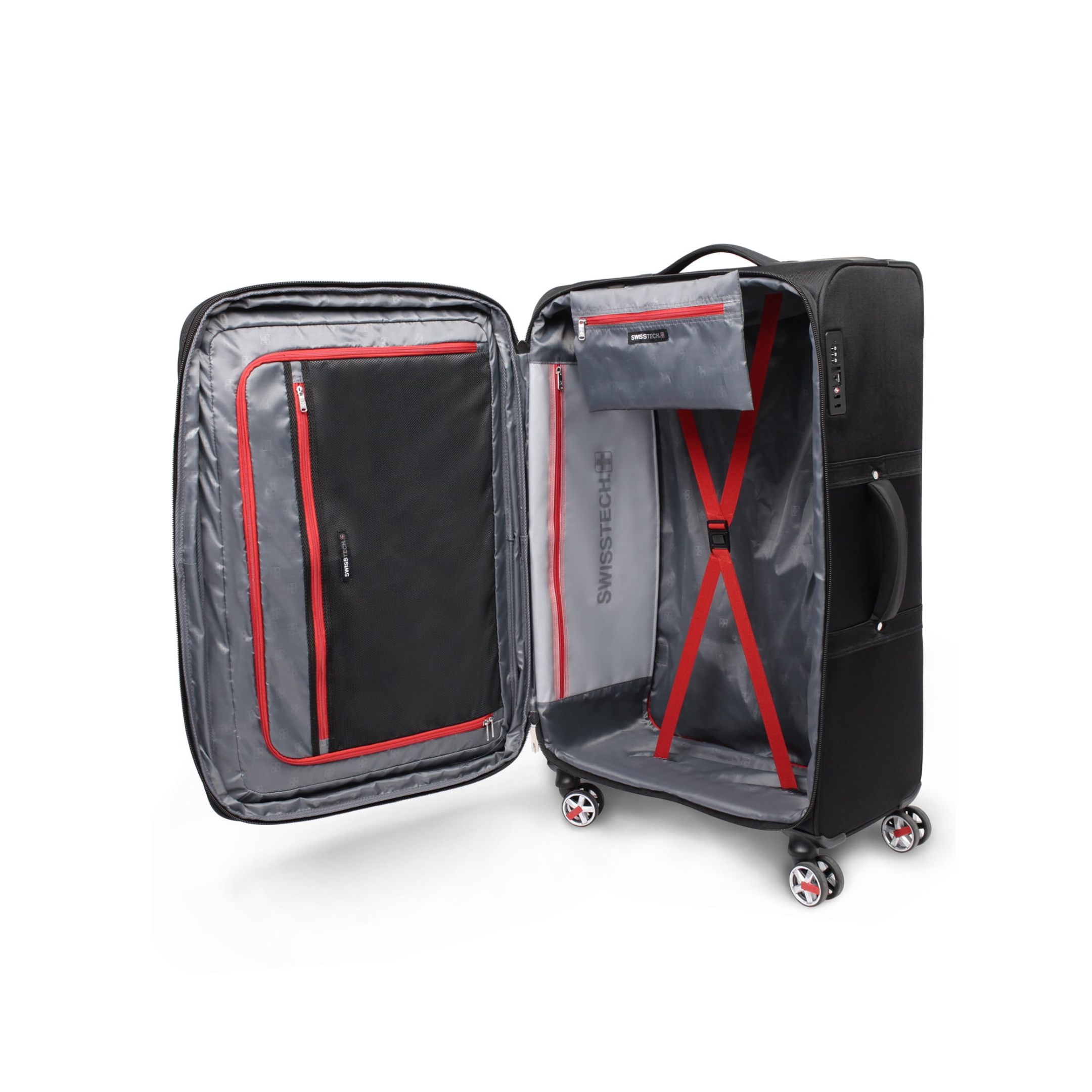 Swiss Tech Softside Luggage - Stylish and Durable - 95 Stores