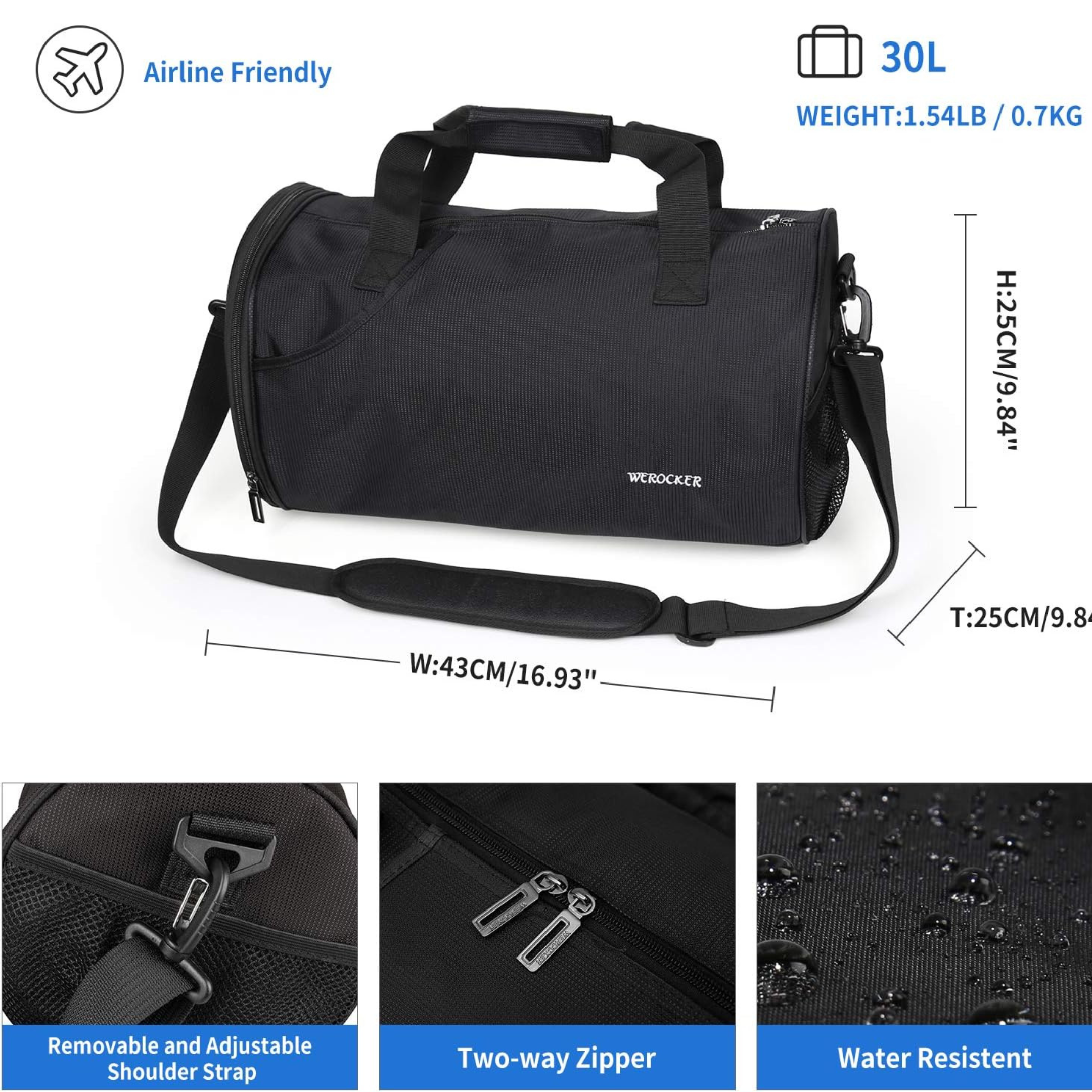 Sunny Teen Gym Bag - Stylish & Spacious Duffle - 95 Stores