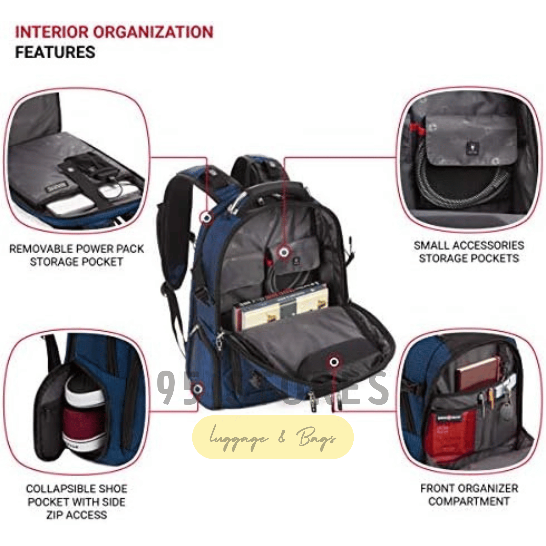 Swiss Gear USB Backpack – Durable and Ergonomic - 95 Stores