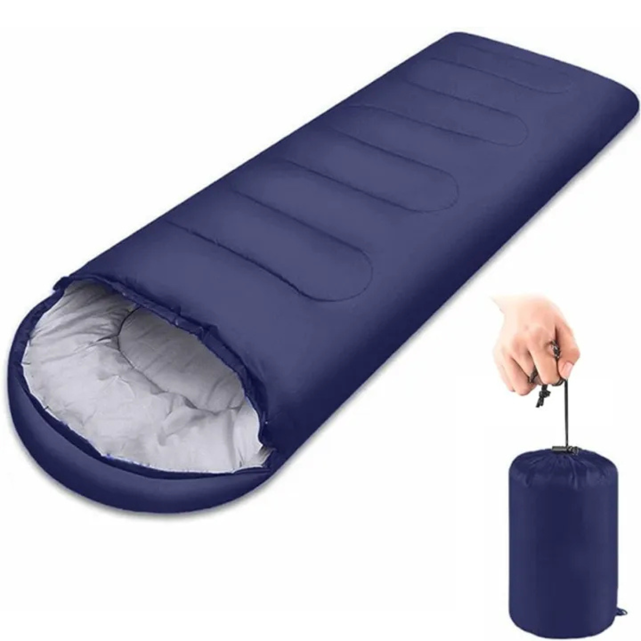Double Padding Sleeping Bag - Warm & Waterproof - 95 Stores
