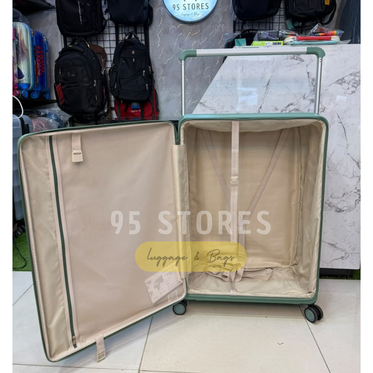 Tucci Front open Luggage