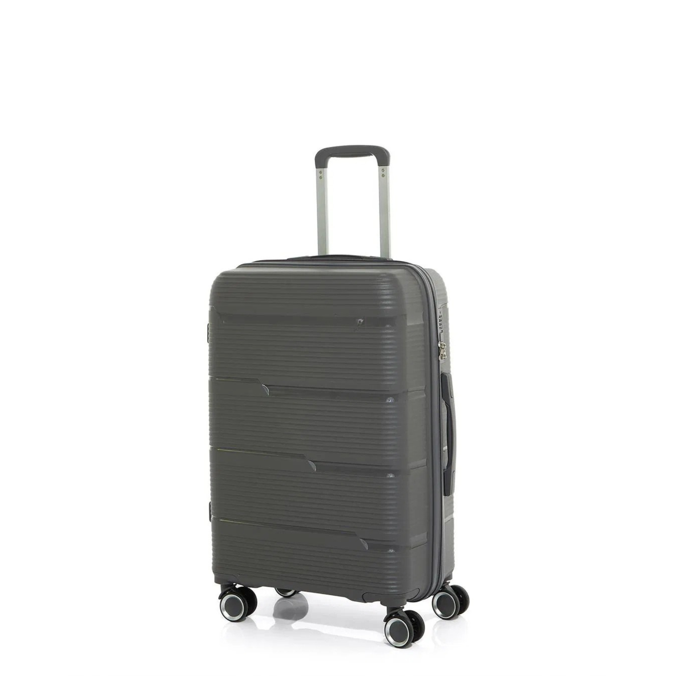 Durable PP Body Luggage with 360 Spinner Wheels