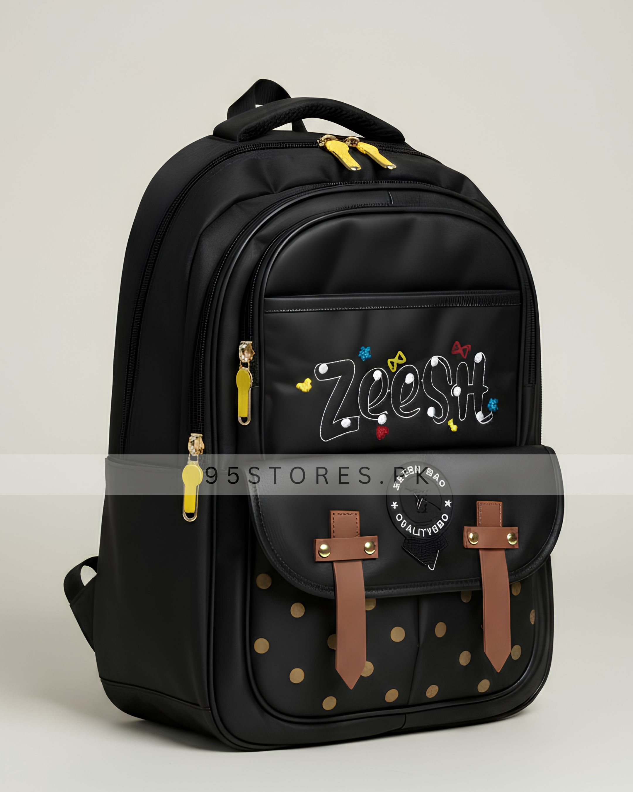 Polka Dot Backpack for Girls