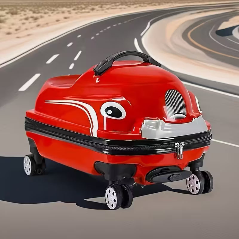 Premium Cartoon Car Spinner Suitcase