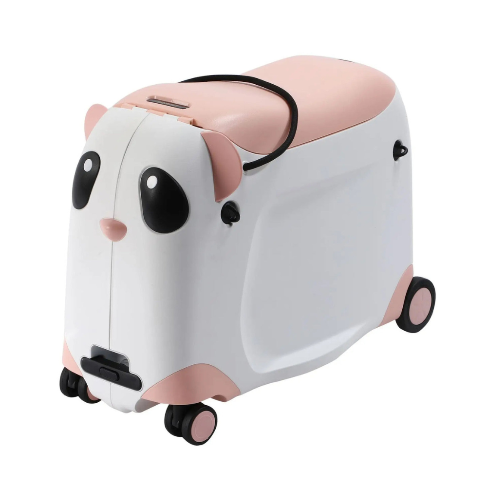 Premium Kids Suitcase Bubule Branded with 360 wheels | Cute Panda and Elephant Shapes