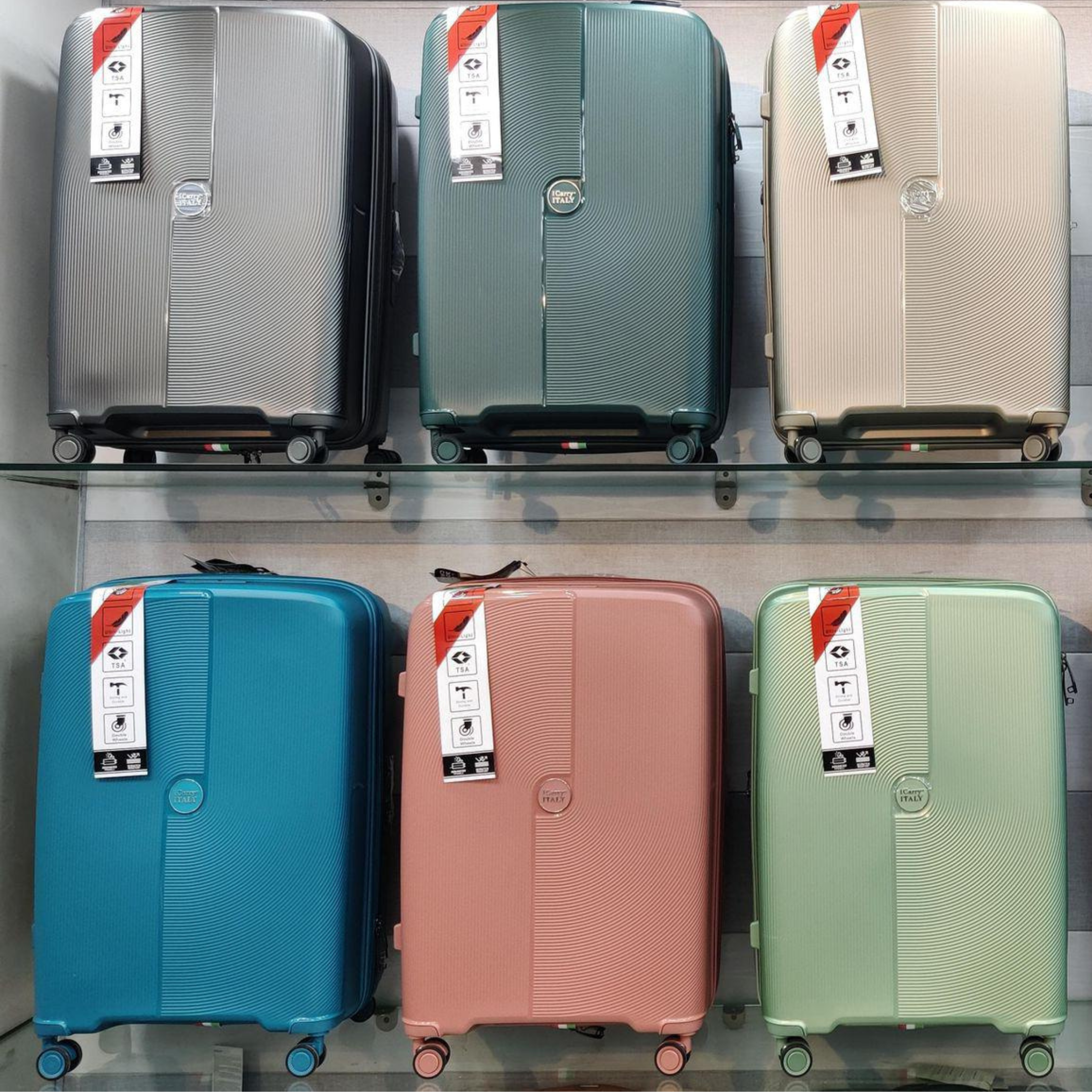 Icarry Italy Luggage - Durable and Stylish Bags - 95 Stores