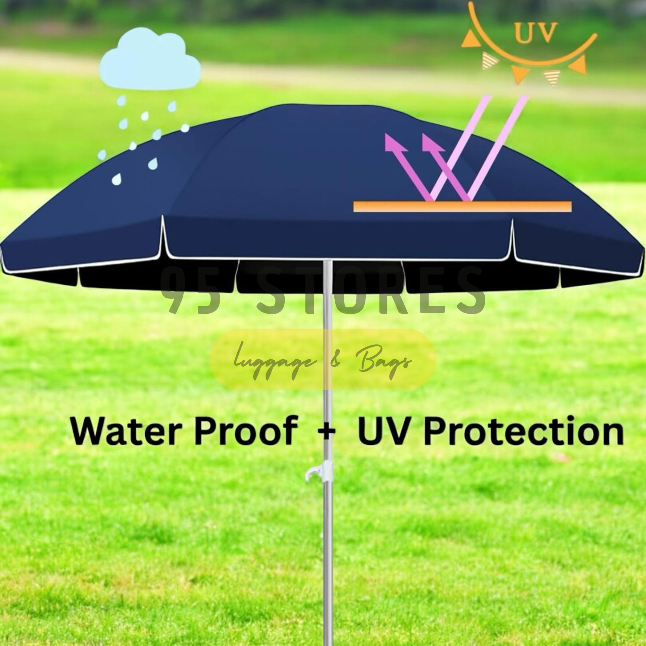 Outdoor Garden Umbrella with Stand in Pakistan - 95 Stores