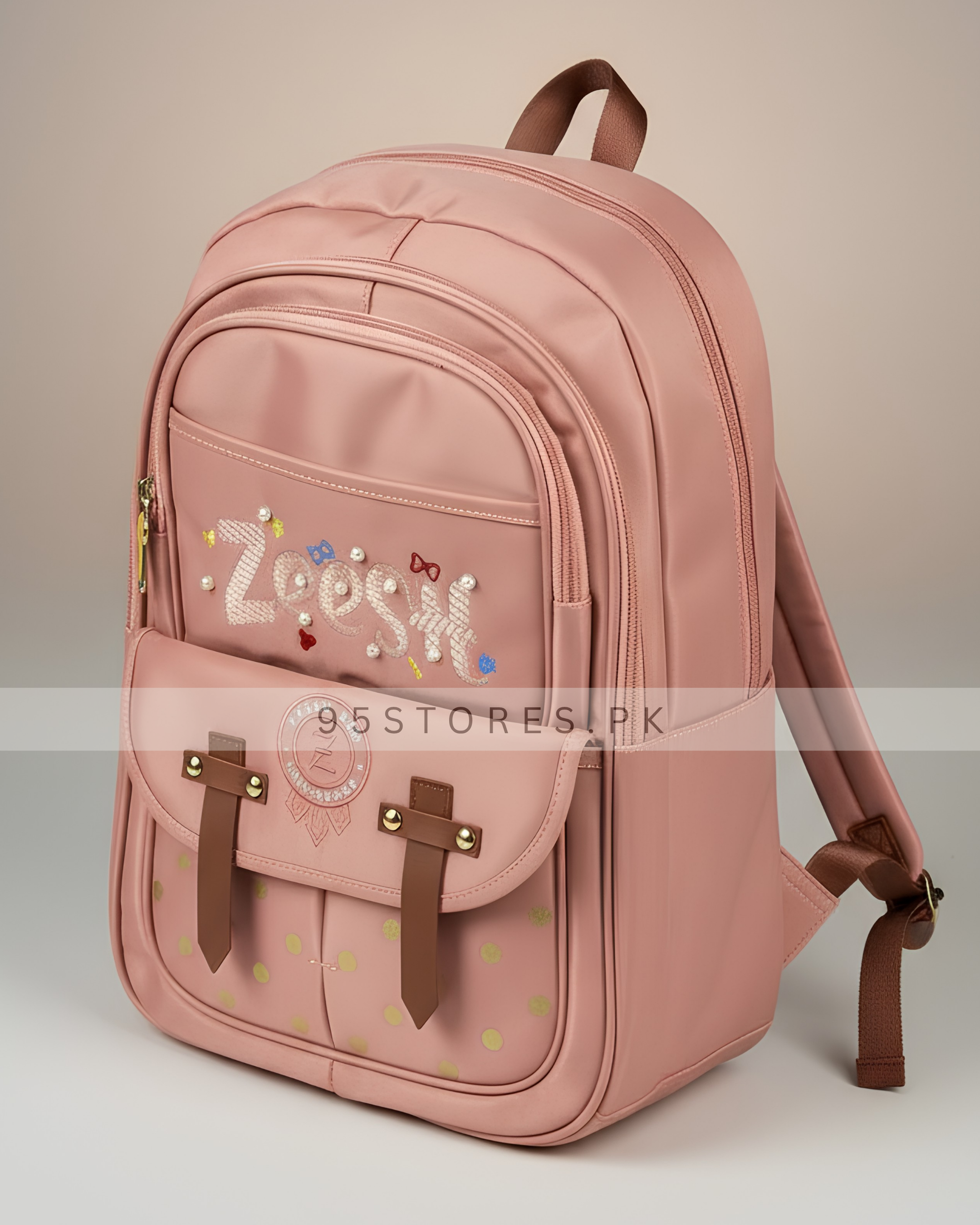 Polka Dot Backpack for Girls