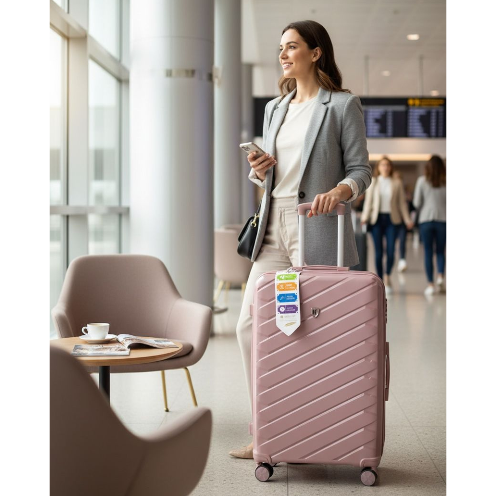 IT Luggage PP body 100% Unbreakable
