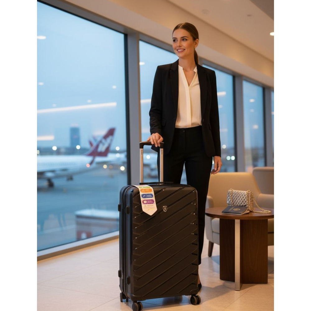 IT Luggage PP body 100% Unbreakable