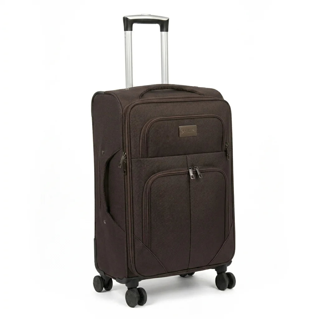 Diplomat-Softside-Luggage-4w-medium-size-in-brown-color