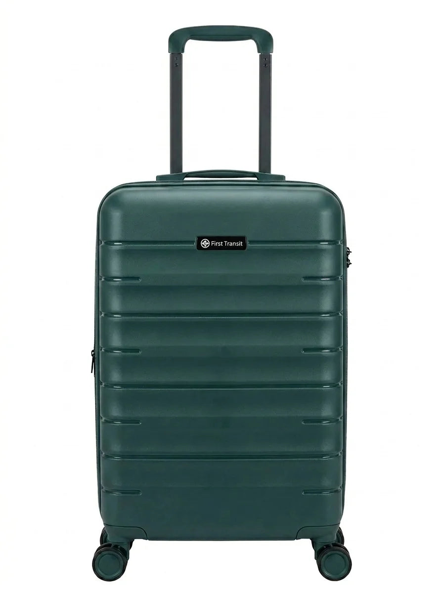 First Transit PP Body Carry On Luggage in dark teal color