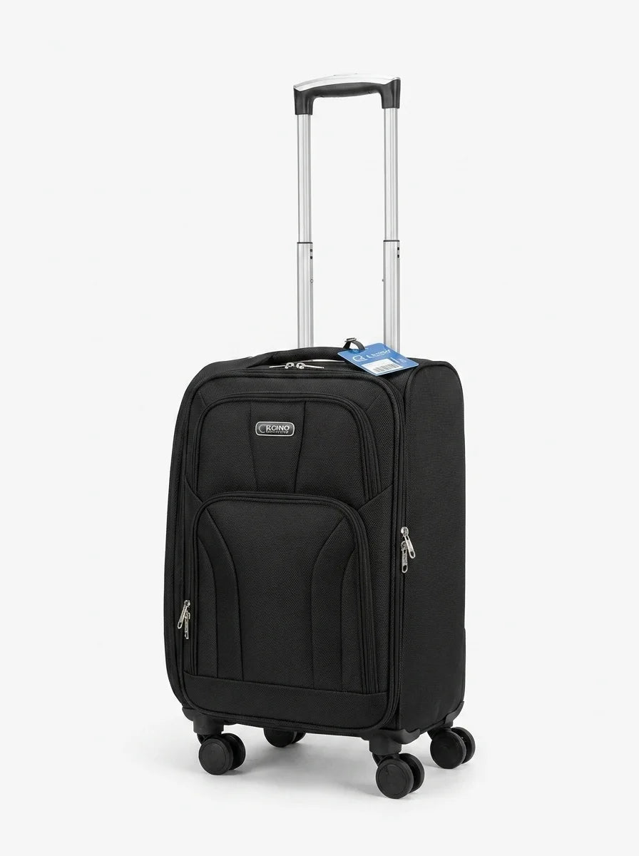 Lojel Softside Luggage Small Cabin size in black color