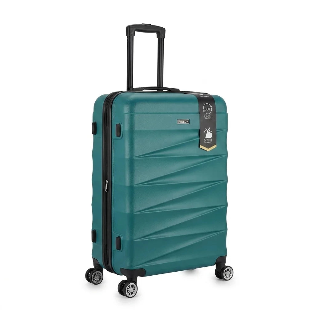 Pigeon-Hardside-Luggage-bag-large-size-in-green-color