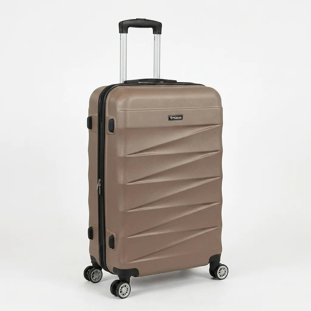 Pigeon-Hardside-Luggage-medium-size-beige-color