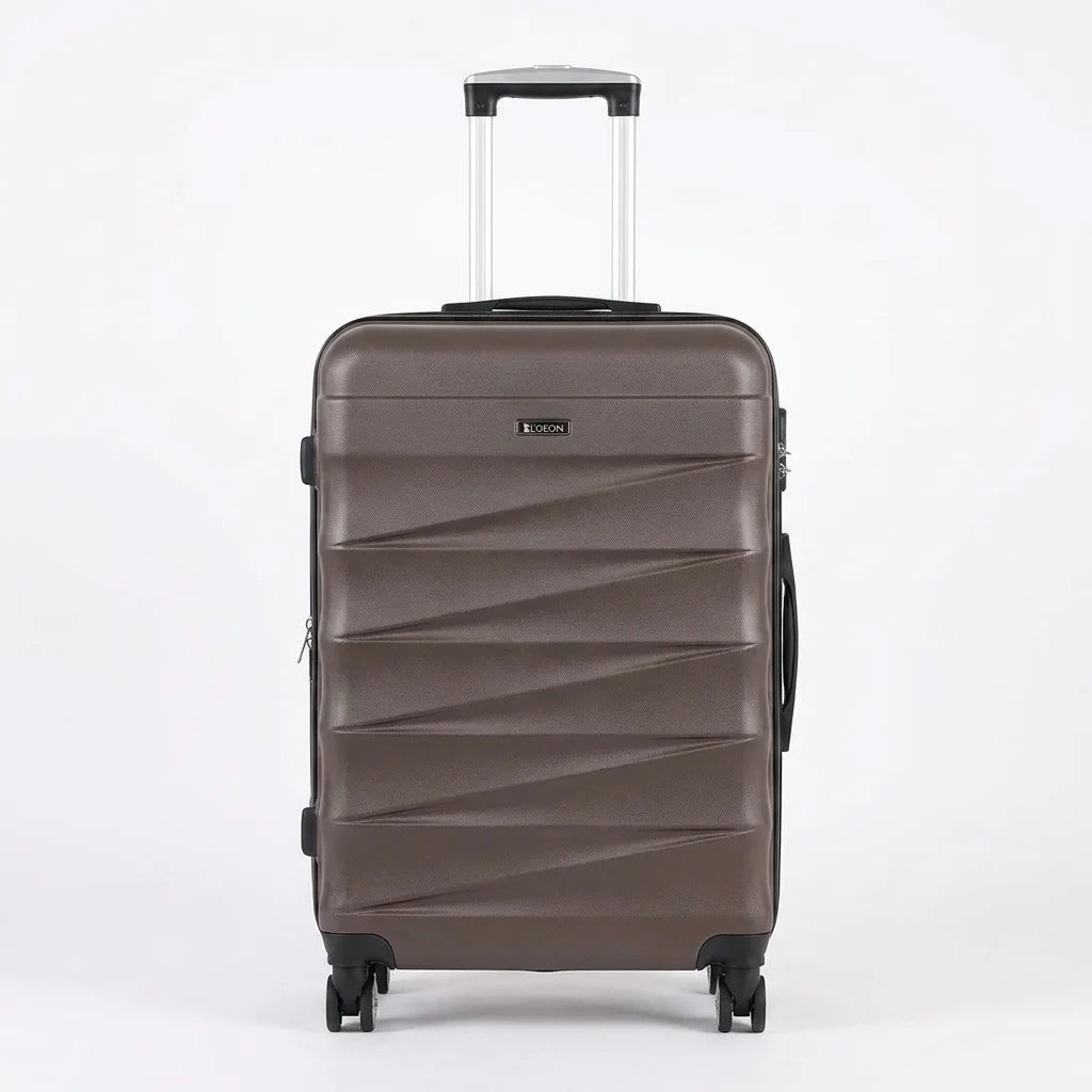 Pigeon-Hardside-Luggage-medium-size-brown-color