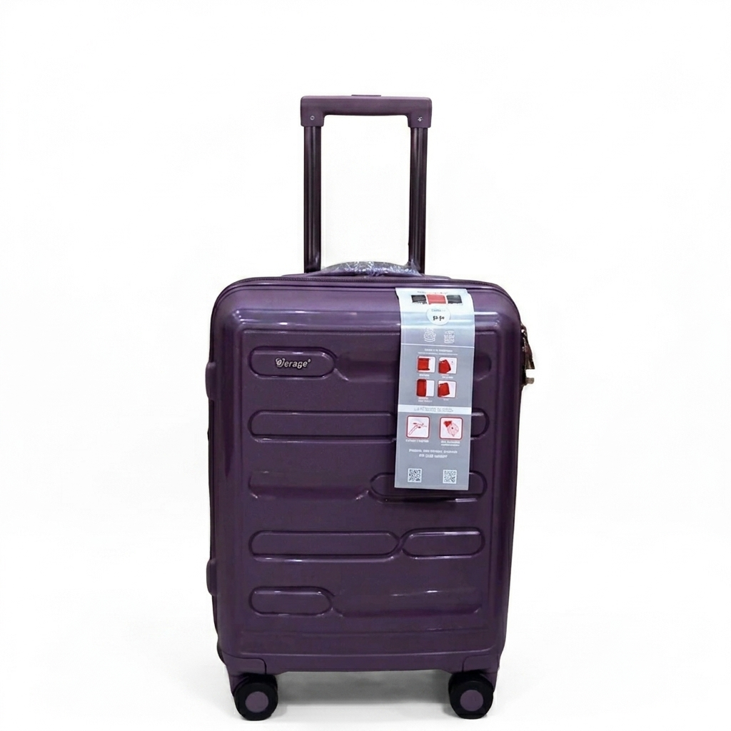 verage pp body small size luggage purple color