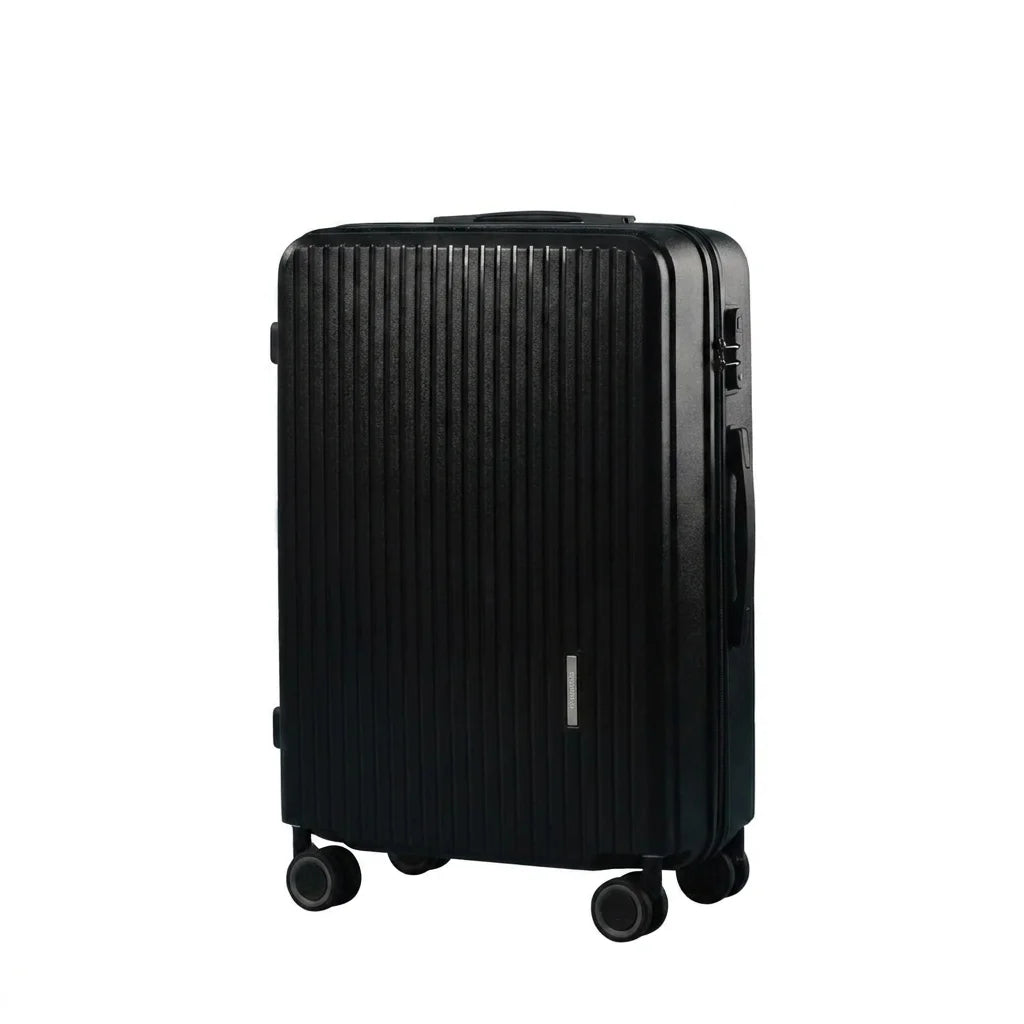 American Tourister Wide Trolley medium size Luggage in black color