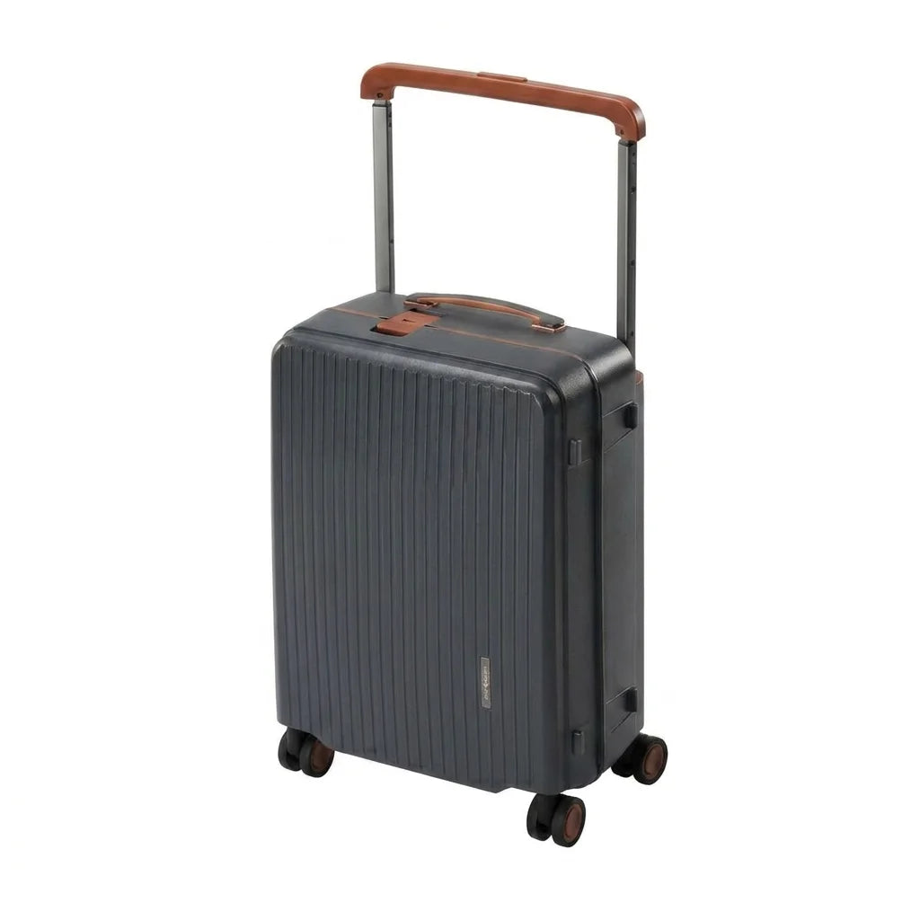 American Tourister Wide Trolley medium size Luggage in grey color