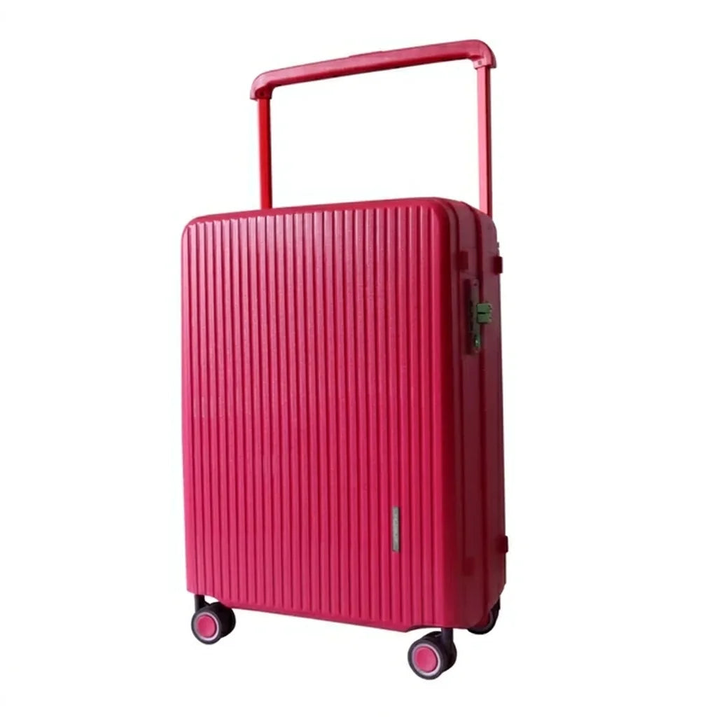 American Tourister Wide Trolley medium size Luggage in pink color