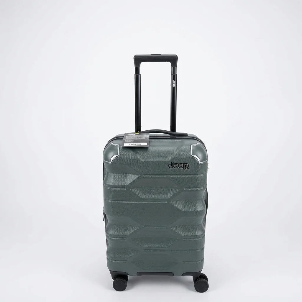Jeep Polygon 24 Inch medium size Luggage grey color