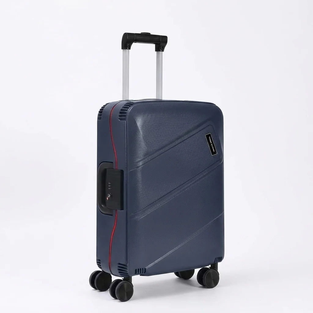 Tommy Hilfiger Carry On Luggage Blue color