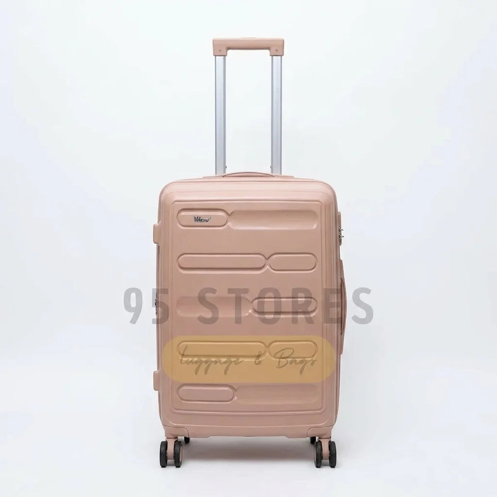 Verage PP Body 24 Inch medium size luggage beige color