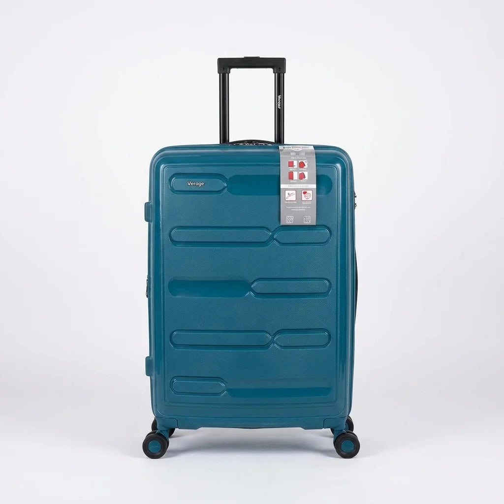 Verage PP Body 24 Inch medium size luggage blue color