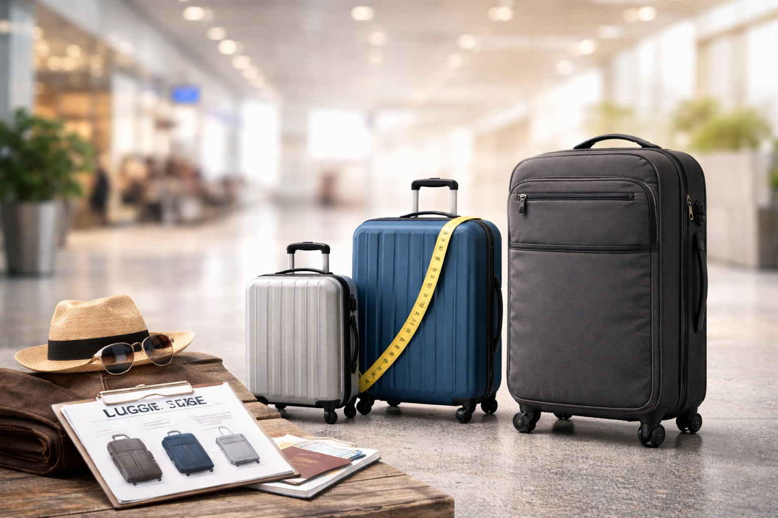 Luggage Bag Size Chart Before You Buy in Pakistan