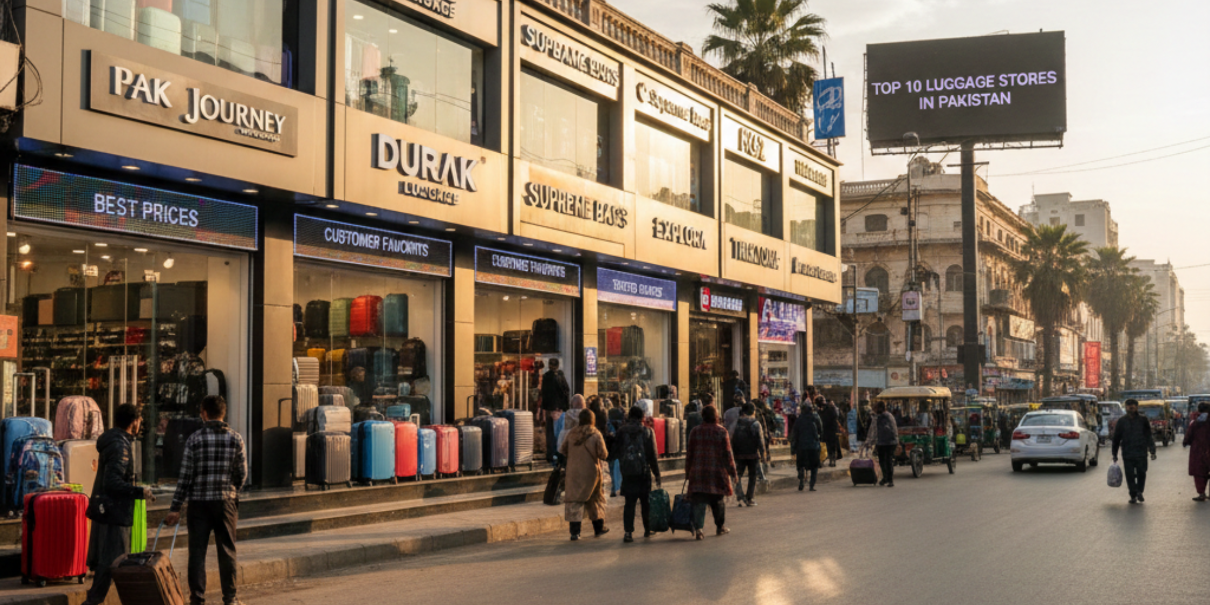 Top 10 Luggage Stores in Pakistan for Original Bags and Best Prices