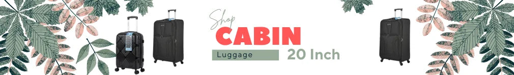 Buy Cabin Size (20 Inch) Luggage in Pakistan - Perfect Carry On Suitcases