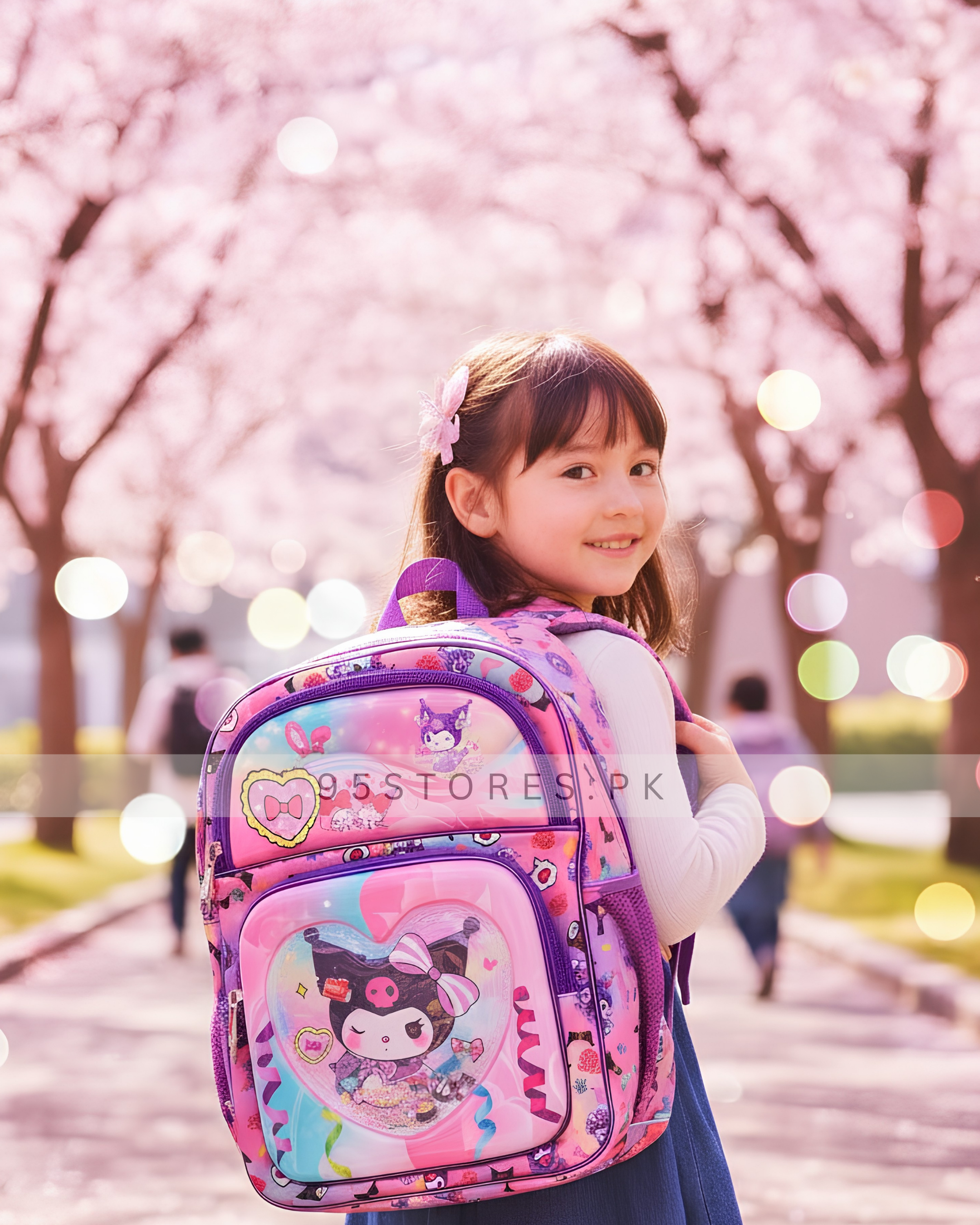 Cute Bunny Girls Backpack