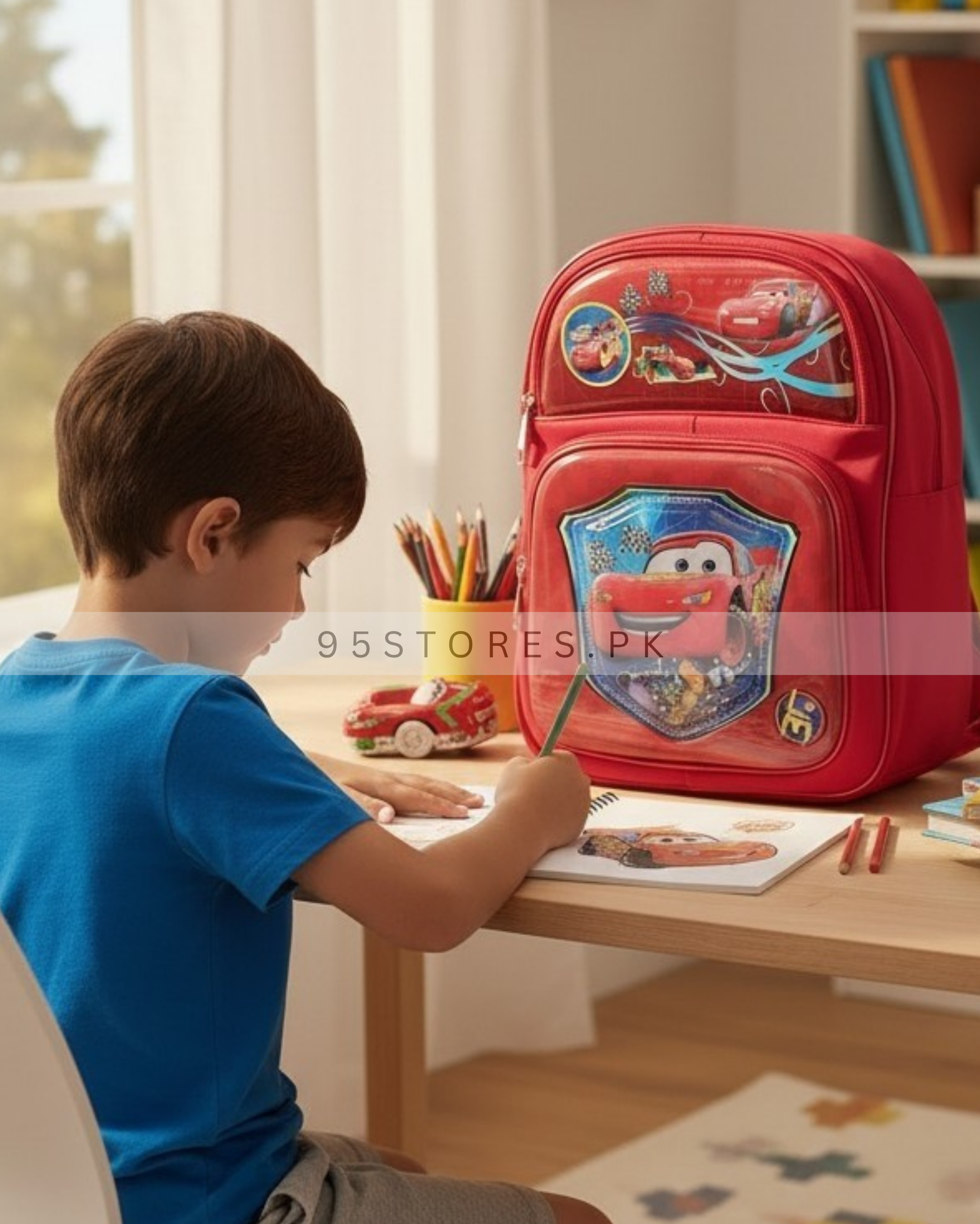 Car Backpack for Boys