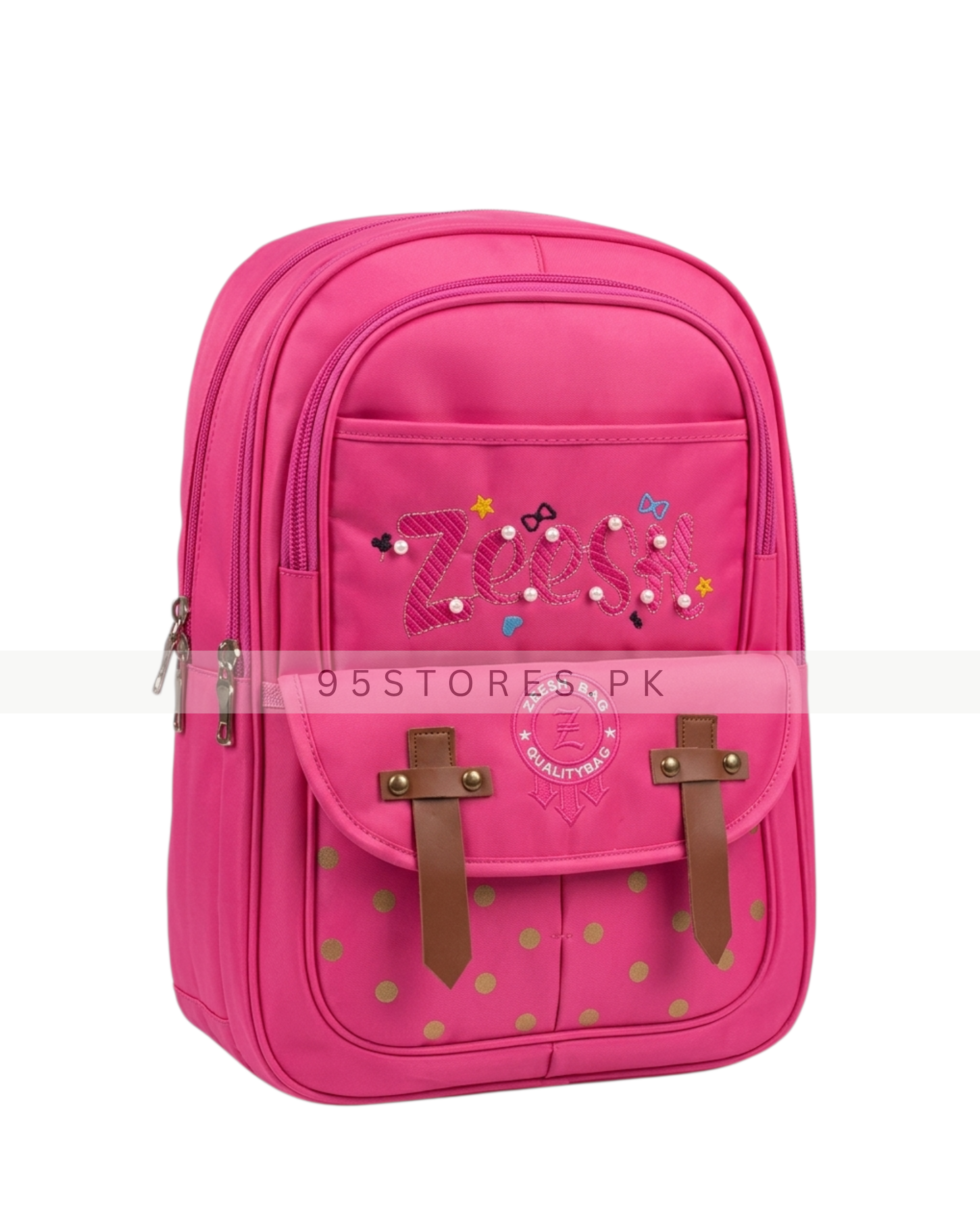 Polka Dot Backpack for Girls
