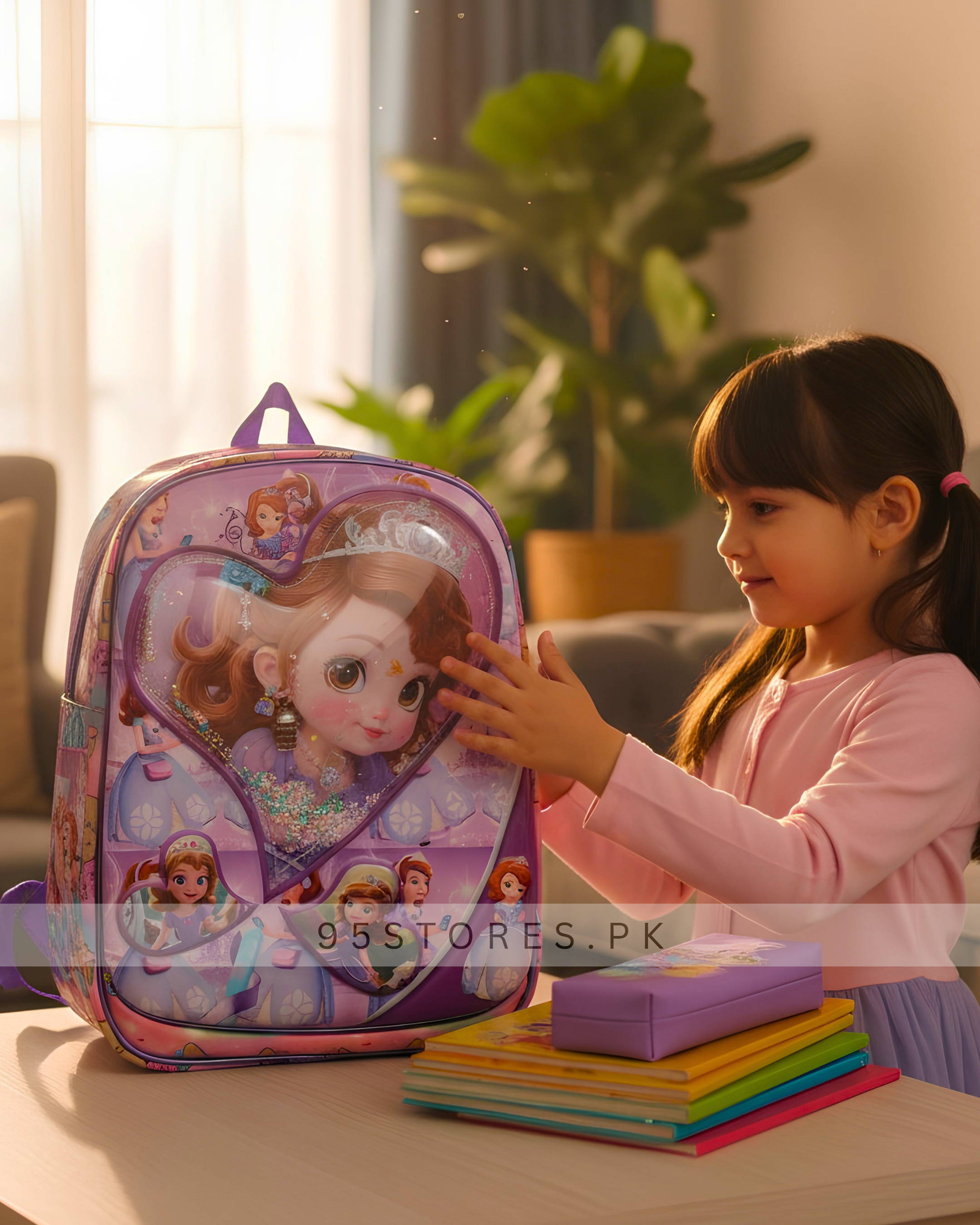 Royal Princess backpack For Girls